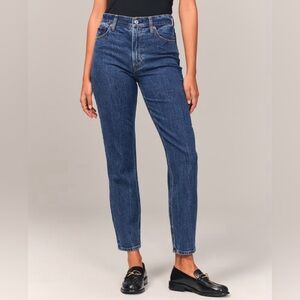 Abercrombie & Fitch High Rise Mom Jean, 34/18R, NWT